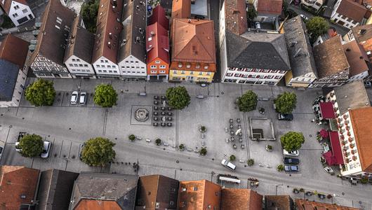 Ebermannstadt: Marktplatz in der Altstadt Ebermannstadt