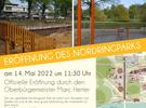 Plakat Eröffnung Nordringpark 04052022-klein