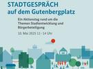 Saarlouis Stadtgespräch Gutenbergplatz