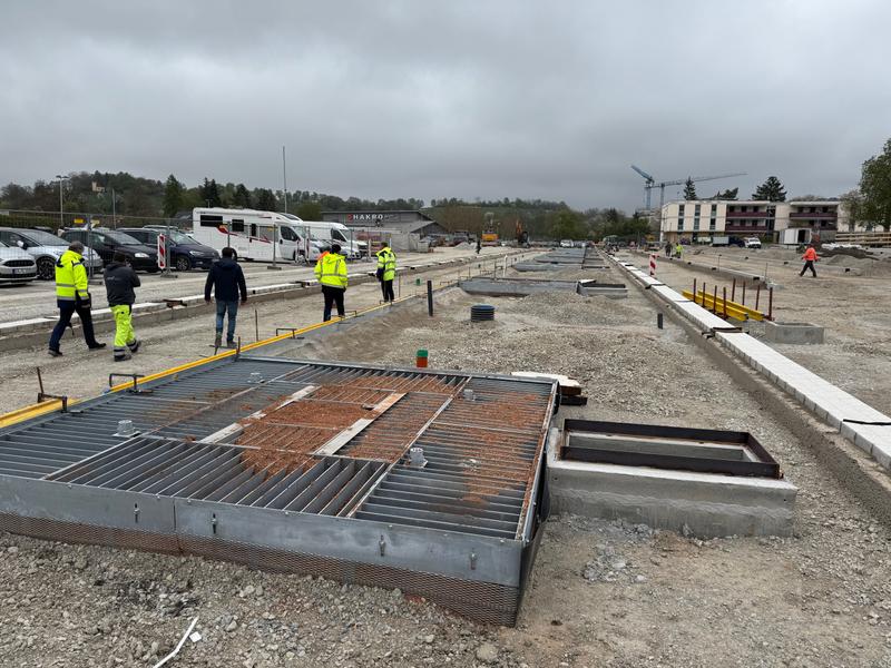 Baustelle Volksfestplatz 2
