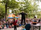 Mit buntem Bühnenprogramm wird die Kulturmanege Moabit eröffnet © KoSP GmbH