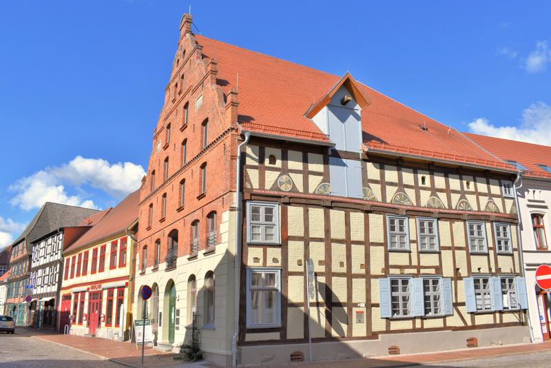 Parchim Giebelhaus Fachwerk@StadtParchim