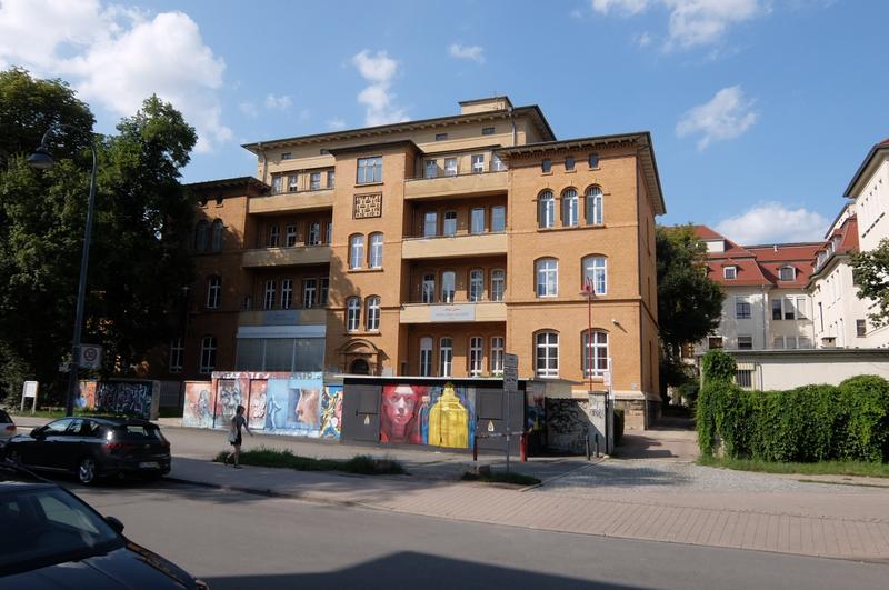 Blick auf ehemalige Frauenklinik (Stadt Jena)