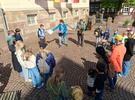 Start der Tour am Marktbrunnen 