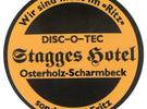 Slogan Stagges Hotel © Ehemalig: Stagges Hotel Sticker