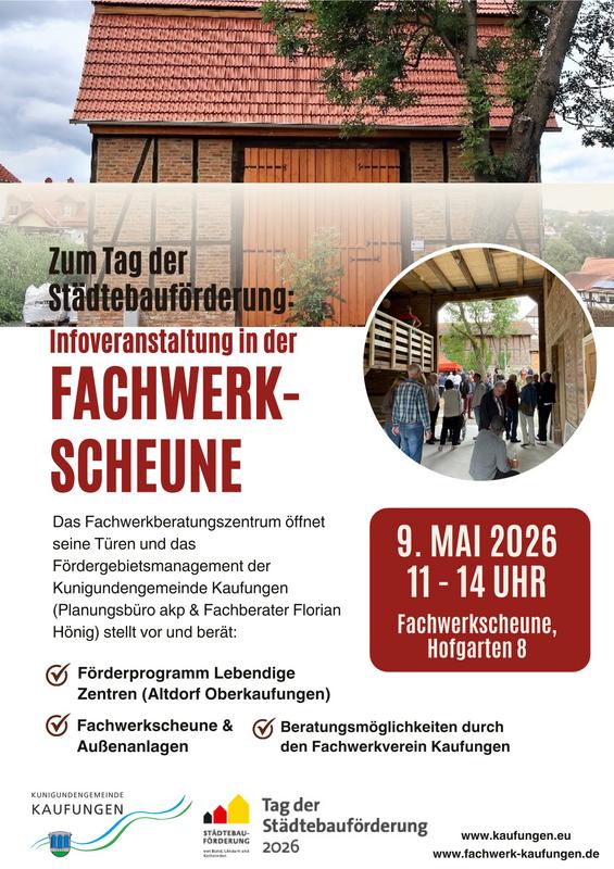Infoplakat Fachwerkscheune Infoplakat Fachwerkscheune