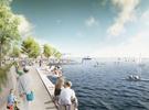 Visualisierung Landeshausufer © STUDIO RW / Landeshauptstadt Kiel