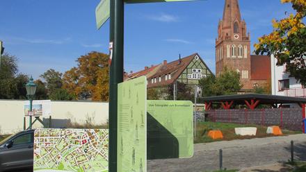 Eberswalde: Wegeleit- und Informationssystem