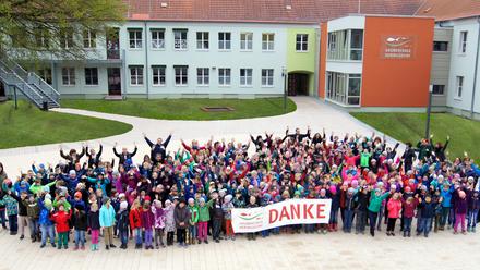 Ostseebad Heringsdorf: Die Schülerinnen und Schüler der Grundschule Heringsdorf freuen sich über ihren neuen Campus