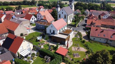 Riedbach: Ortskern Mechenried - Zentrum für Dorfgemeinschaft und Daseinsvorsorge