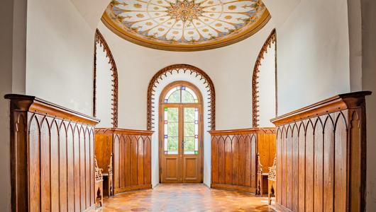 Roßleben-Wiehe: Maurisches Zimmer im Schloss Wiehe