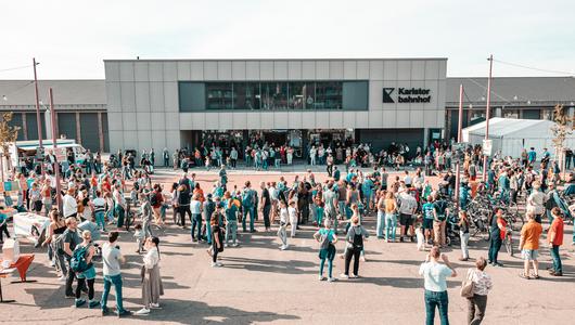 Heidelberg: Eröffnung der neuen Spielstätte des Kulturzentrums Karlstorbahnhof