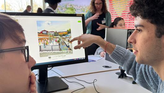 Gersthofen: Jugend gestaltet das NEUE HERZ in der Innenstadt im KI-Workshop "For:Future" 