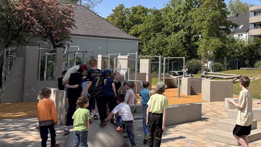 Ratingen: Eröffnung Parkouranlage Poststraße