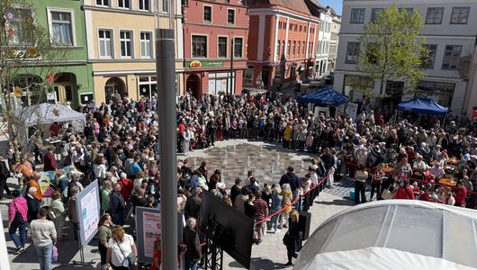 Barlachstadt Güstrow: Ein Markt wird wieder zum Mittelpunkt der Stadt